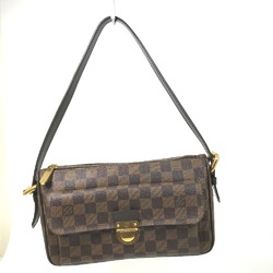 Louis Vuitton N60006 Damier Short strap shoulder Shoulder Bag Ebene Brown GoldHardware