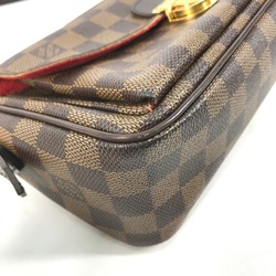 Louis Vuitton N60006 Damier Short strap shoulder Shoulder Bag Ebene Brown GoldHardware