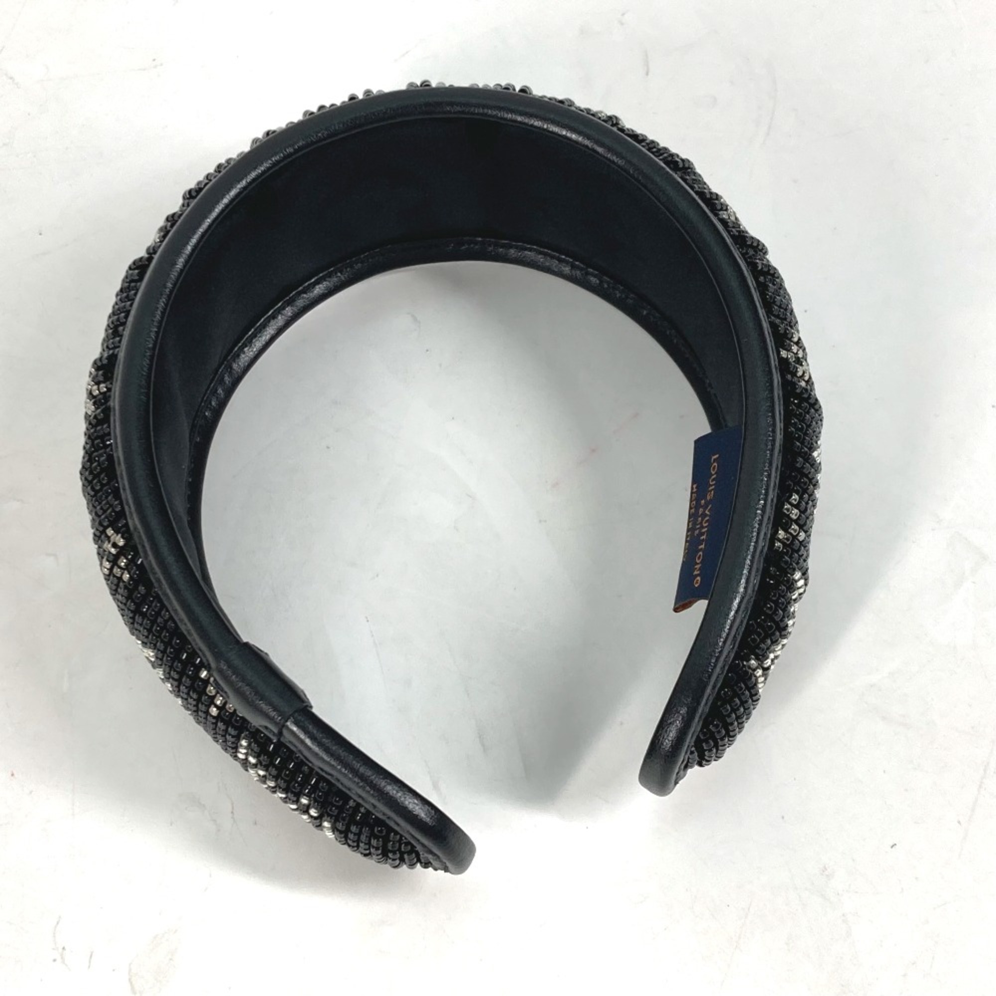 Louis Vuitton M78229 hair accessories headband hair band Katyusha Black