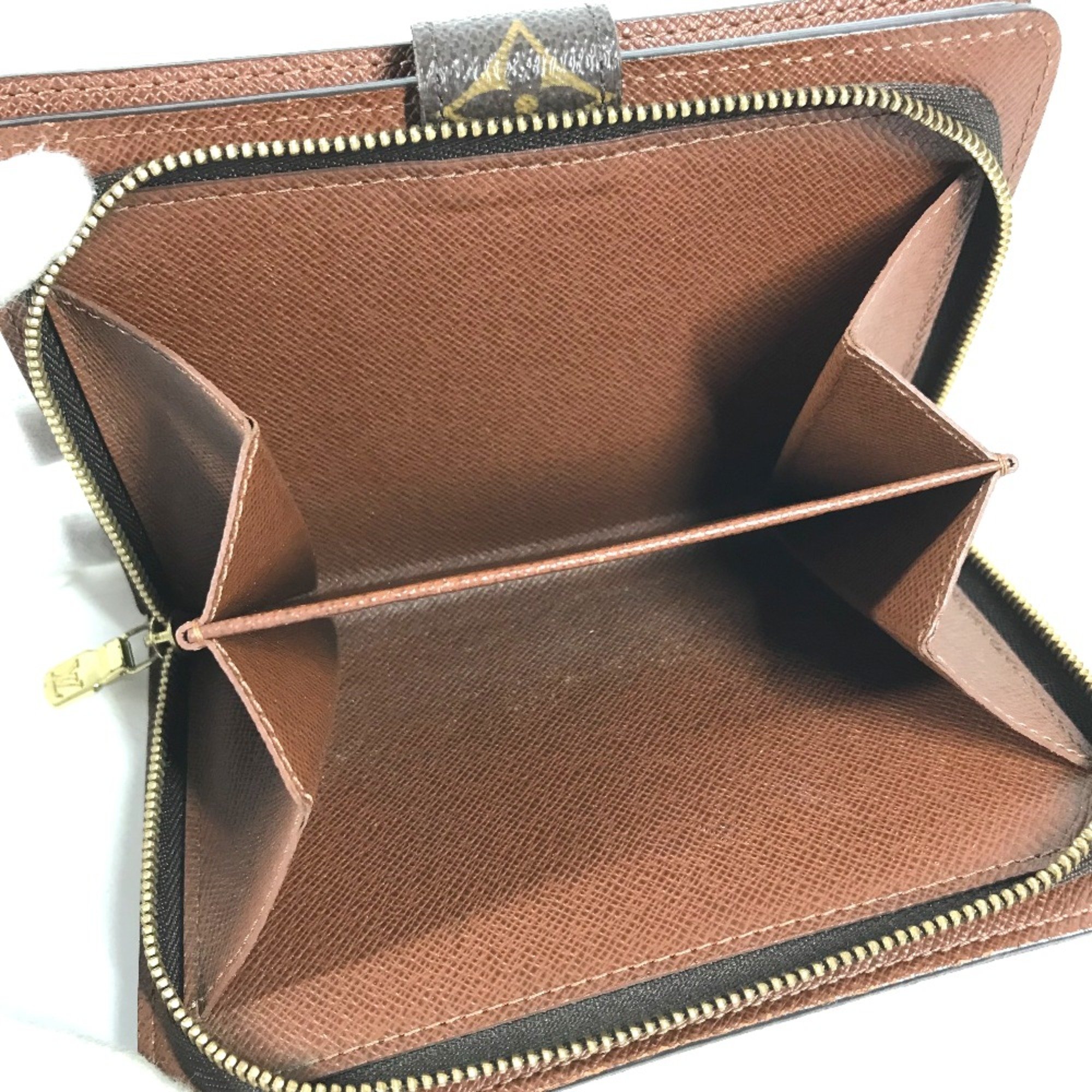 Louis Vuitton M61207 Monogram Wallet Folded wallet Brown