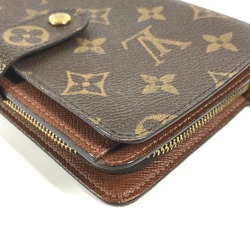 Louis Vuitton M61207 Monogram Wallet Folded wallet Brown