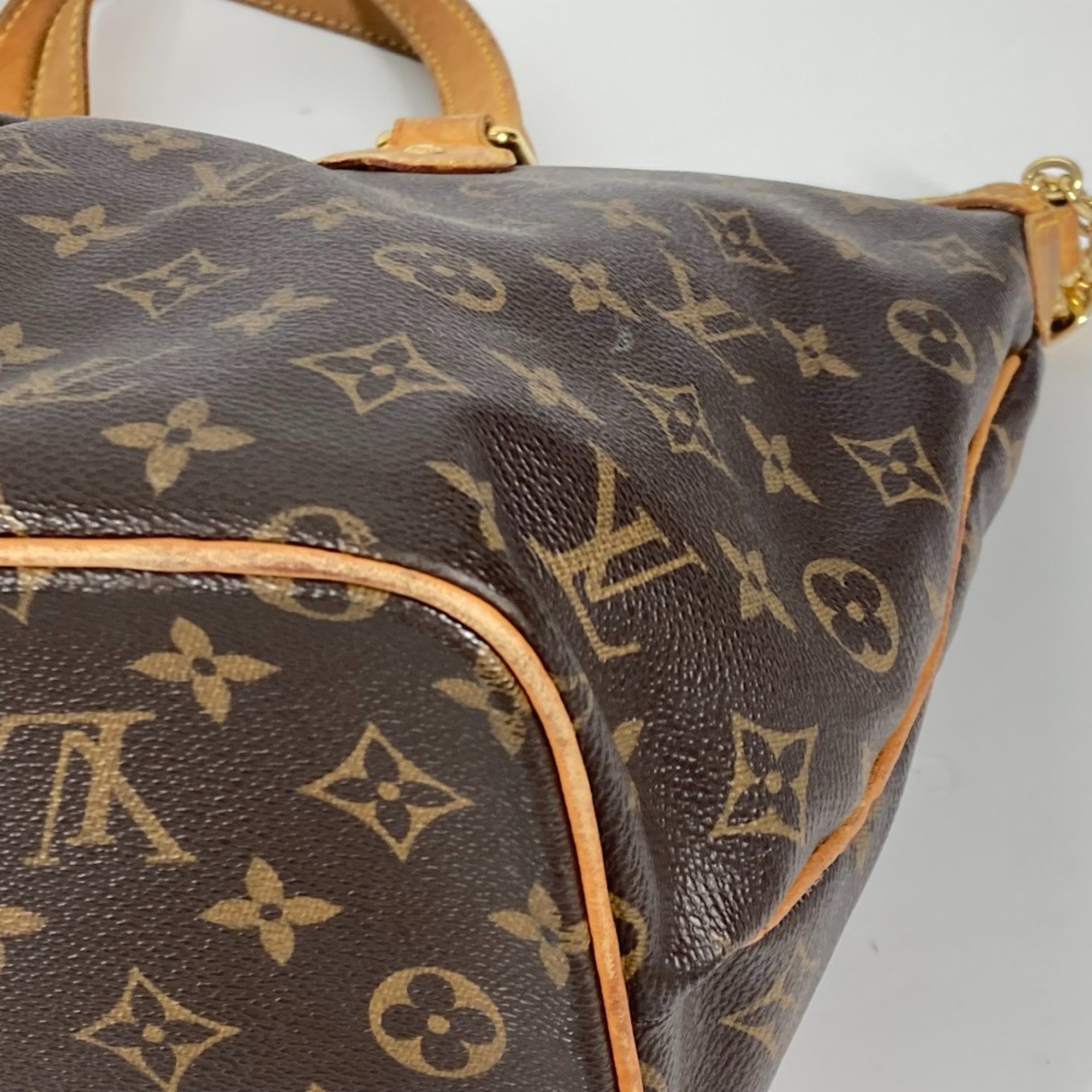 Louis Vuitton M40145 Monogram 2WAY Tote Bag Shoulder Bag Shoulder Bag Brown