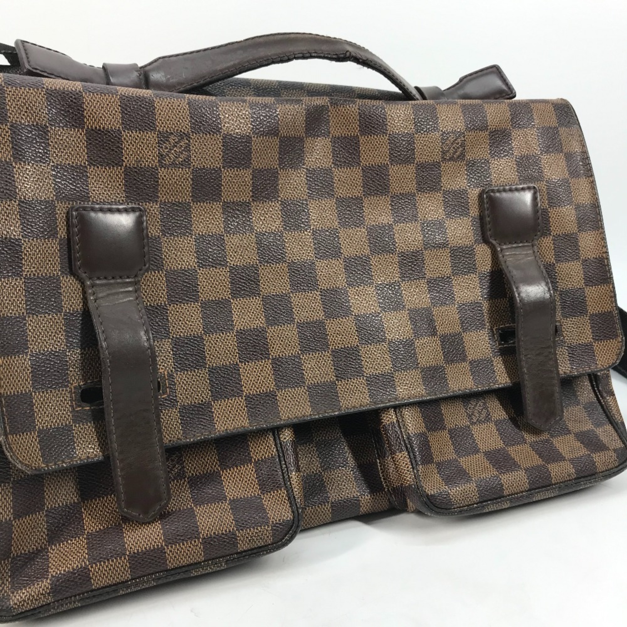 Louis Vuitton N42270 Damier Crossbody Messenger Bag 2WAY Shoulder Bag Ebene Brown