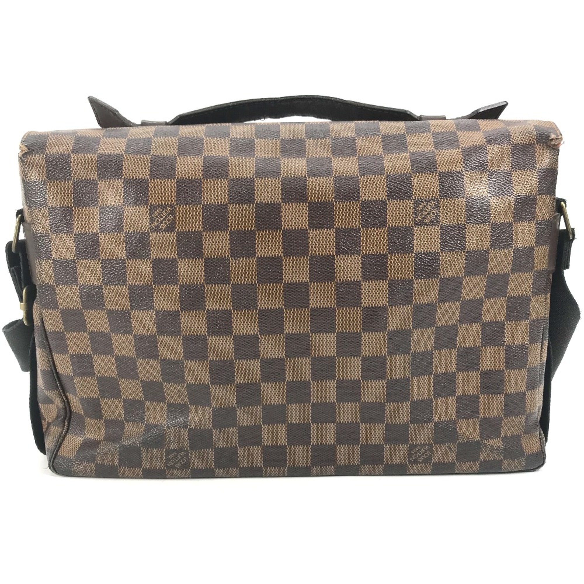 Louis Vuitton N42270 Damier Crossbody Messenger Bag 2WAY Shoulder Bag Ebene Brown