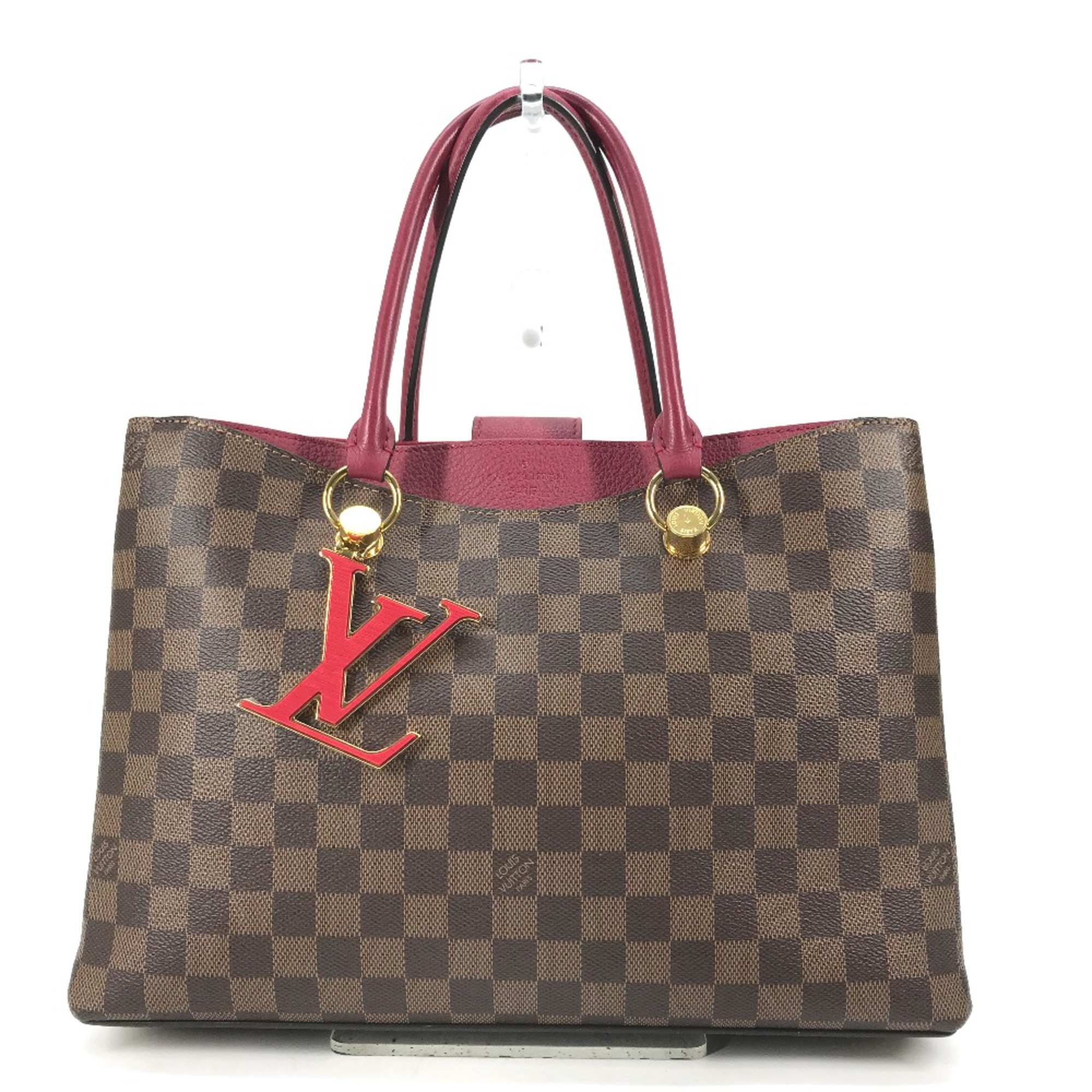 Louis Vuitton N40052 Damier Shoulder Tote Bag 2WAY Shoulder Bag Reduvan Red Brown