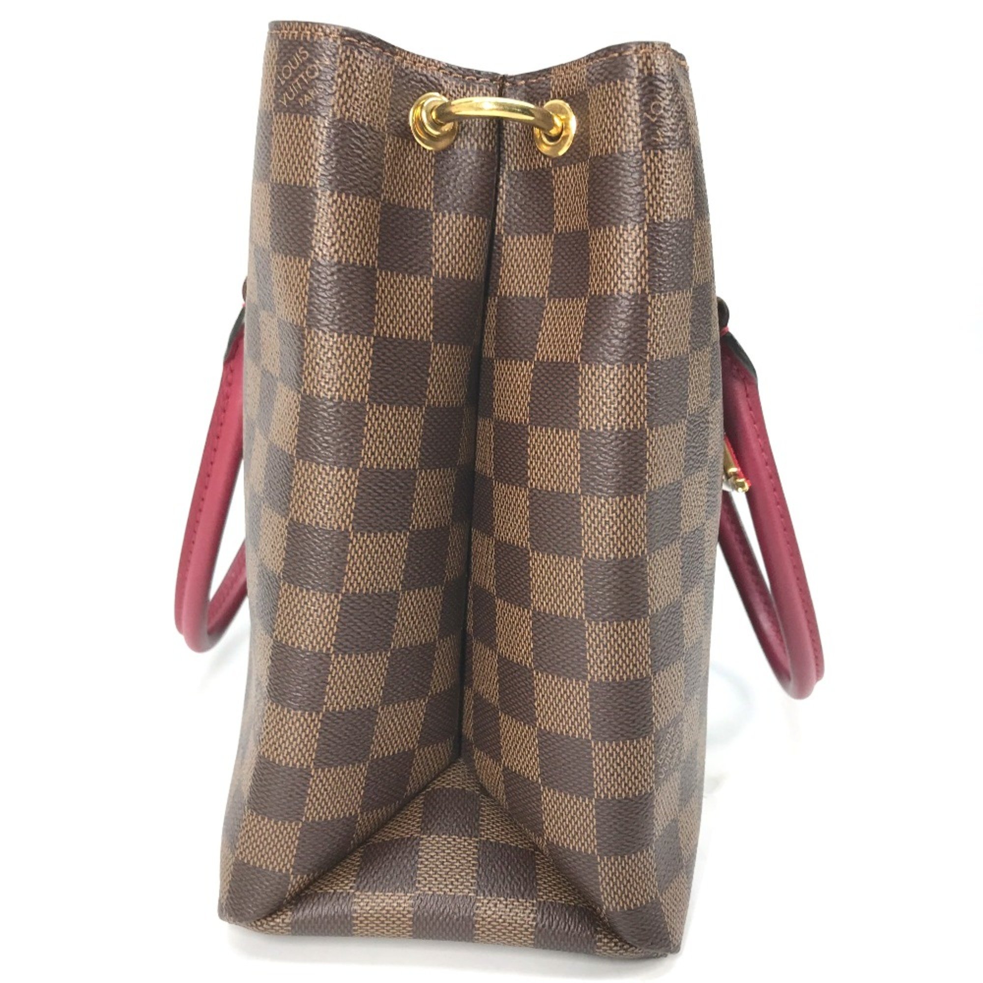 Louis Vuitton N40052 Damier Shoulder Tote Bag 2WAY Shoulder Bag Reduvan Red Brown