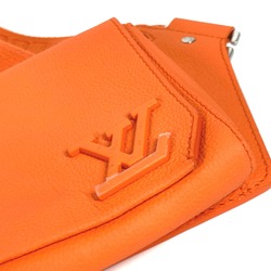 Louis Vuitton M59625 LV Aerogram Bag Waist Pouch Shoulder Bag Cross body bag Orange