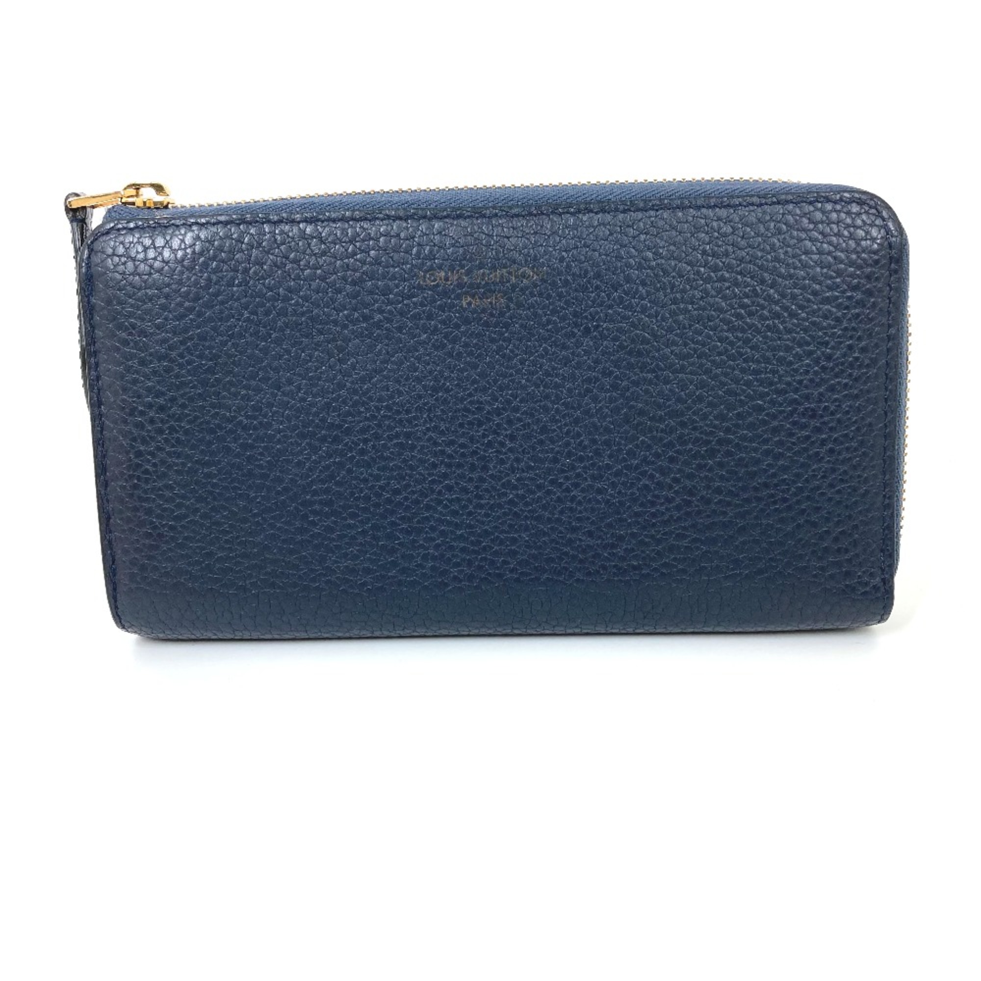 Louis Vuitton M68582 Long wallet Zip Around Long Wallet Navy