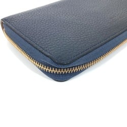 Louis Vuitton M68582 Long wallet Zip Around Long Wallet Navy