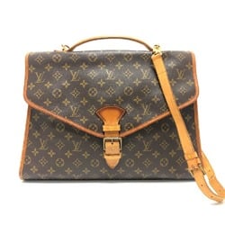 Louis Vuitton M51122 Monogram 2WAY Crossbody Shoulder Bag Bag Business bag Brown GoldHardware