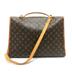 Louis Vuitton M51122 Monogram 2WAY Crossbody Shoulder Bag Bag Business bag Brown GoldHardware