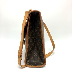 Louis Vuitton M51122 Monogram 2WAY Crossbody Shoulder Bag Bag Business bag Brown GoldHardware