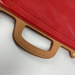 Louis Vuitton M91078 MonogramVernis bag vertical Hand Bag Red