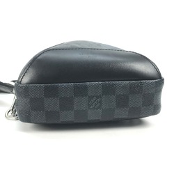 Louis Vuitton N40403 Damier Graphite Giant Bag Cross Shoulder Bag body bag Black gray