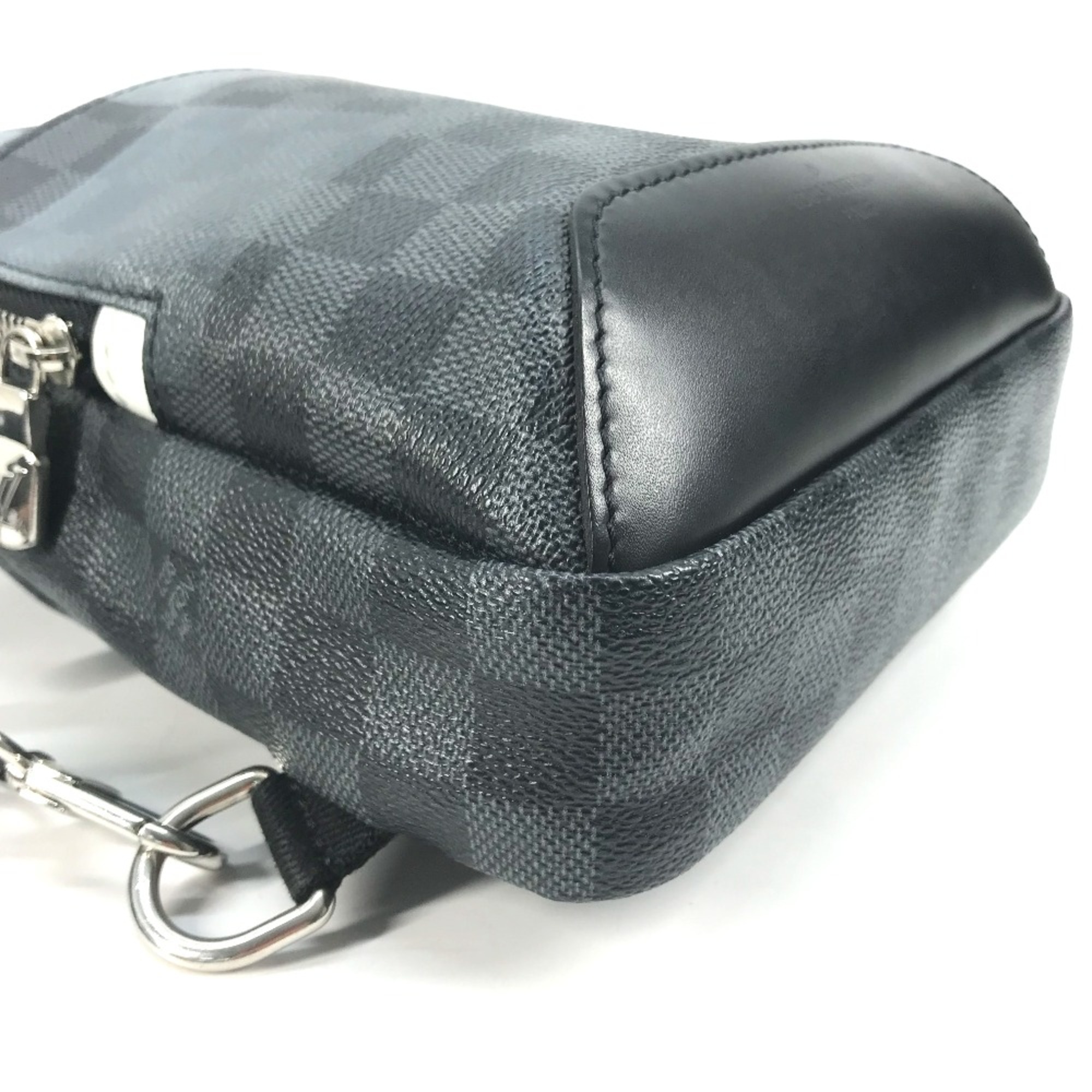 Louis Vuitton N40403 Damier Graphite Giant Bag Cross Shoulder Bag body bag Black gray