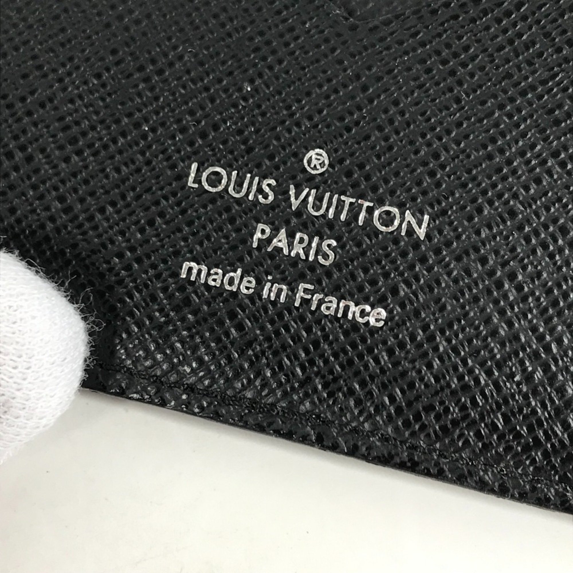 Louis Vuitton M62480 MonogramEclipse Compact Wallet with Money Clip Folded wallet Black