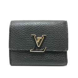 Louis Vuitton M68587 Bicolor Wallet Compact Wallet Trifold wallet Noir Black x pink GoldHardware