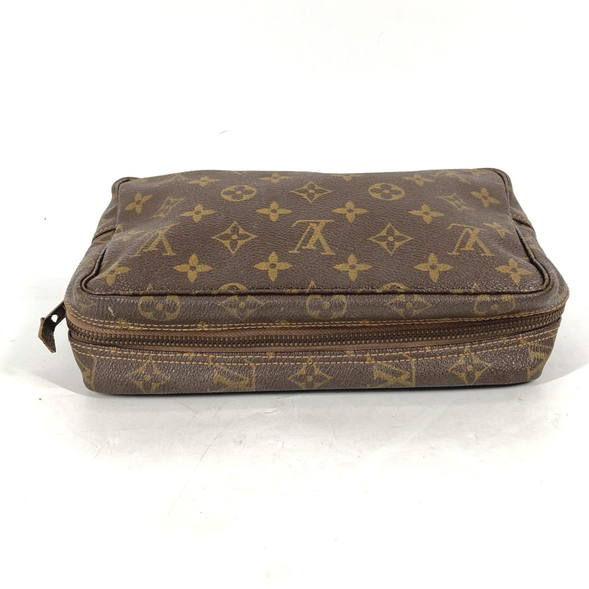 Louis Vuitton M47524 Monogram Makeup pouch Cosmetics Pouch Pouch Brown