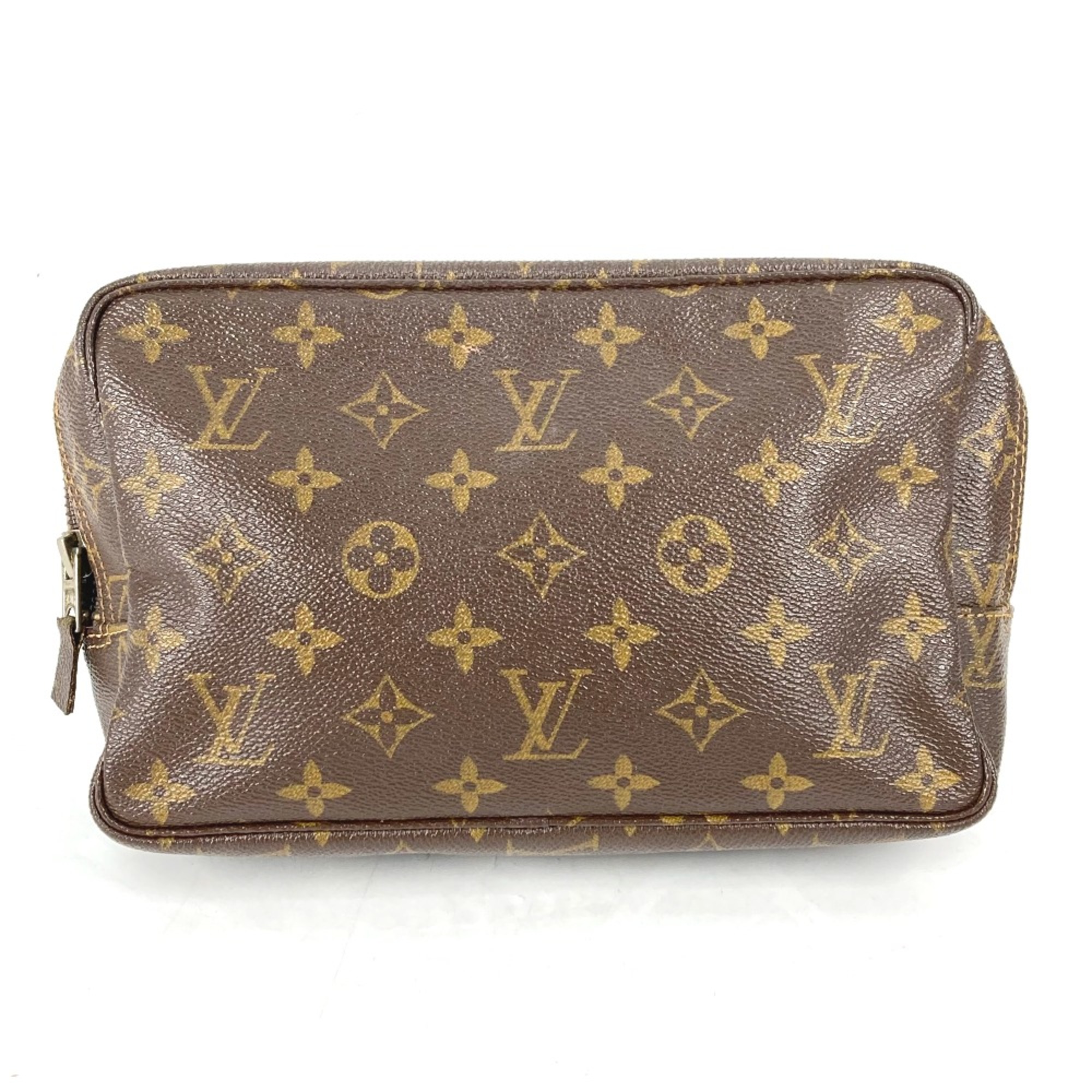 Louis Vuitton M47524 Monogram Makeup pouch Cosmetics Pouch Pouch Brown