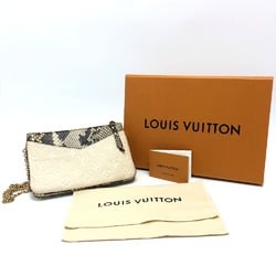 Louis Vuitton N96322 Chain 2way shoulder bag Crossbody bag Shoulder Bag Beige GoldHardware