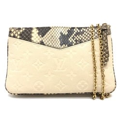 Louis Vuitton N96322 Chain 2way shoulder bag Crossbody bag Shoulder Bag Beige GoldHardware