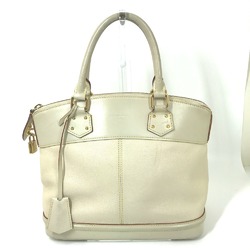 Louis Vuitton M91887 Suhali Bag Clochette Hand Bag Blanc White