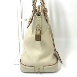 Louis Vuitton M91887 Suhali Bag Clochette Hand Bag Blanc White