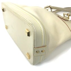 Louis Vuitton M91887 Suhali Bag Clochette Hand Bag Blanc White