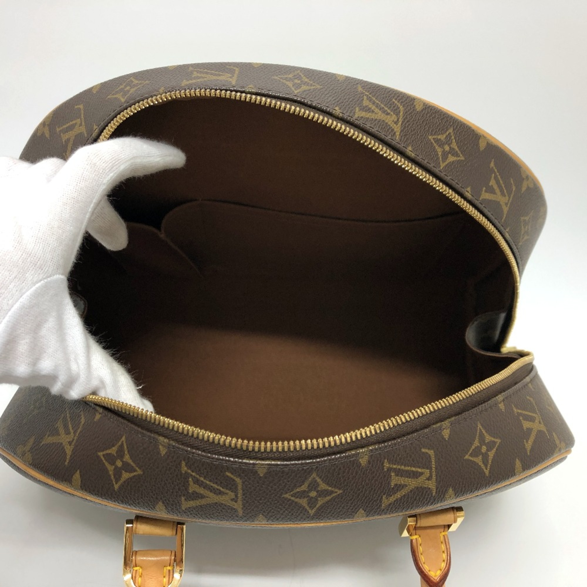 Louis Vuitton M50204 Special Order Monogram Tote Bag Mini Duffle Bag Shoulder Bag Hand Bag Brown GoldHardware