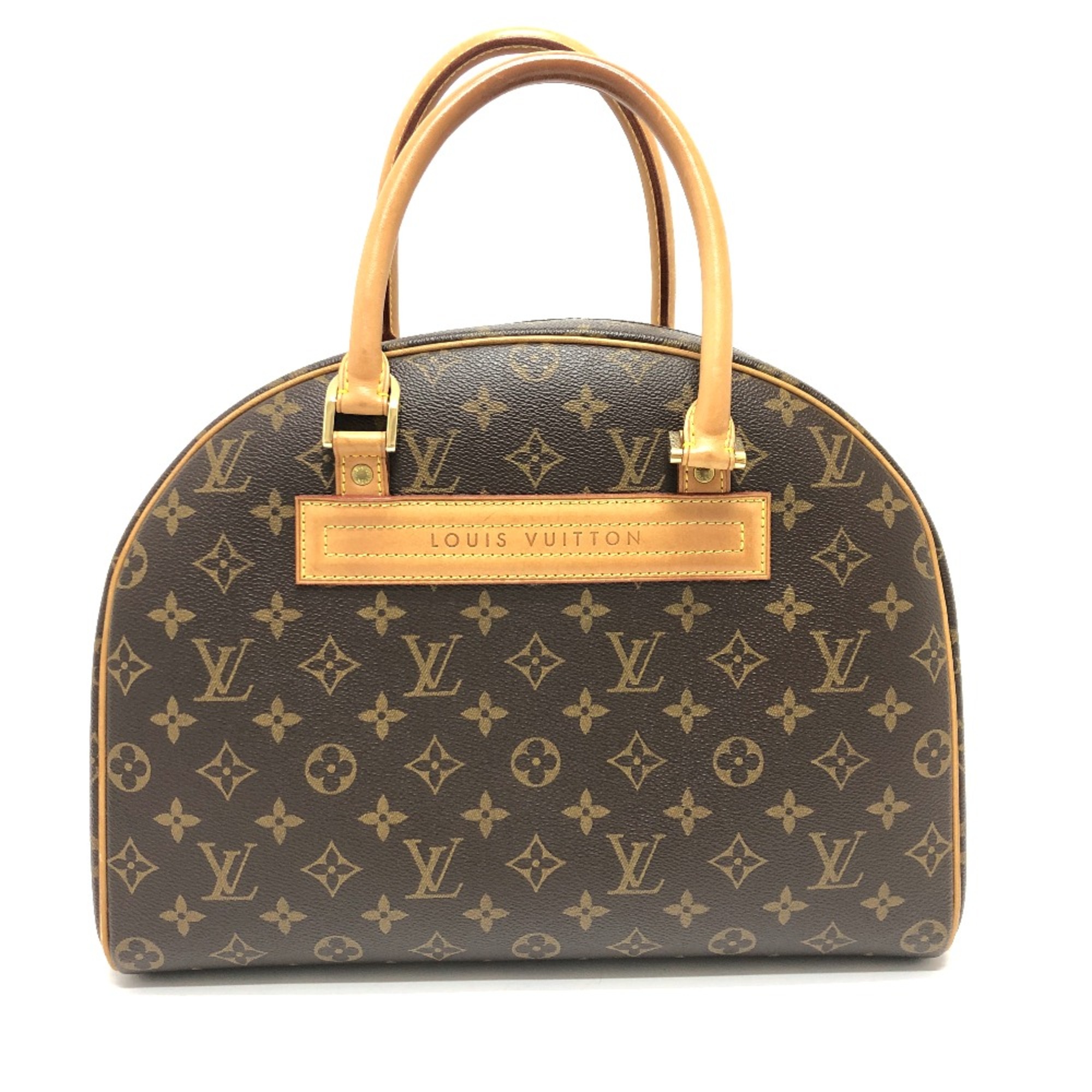 Louis Vuitton M50204 Special Order Monogram Tote Bag Mini Duffle Bag Shoulder Bag Hand Bag Brown GoldHardware