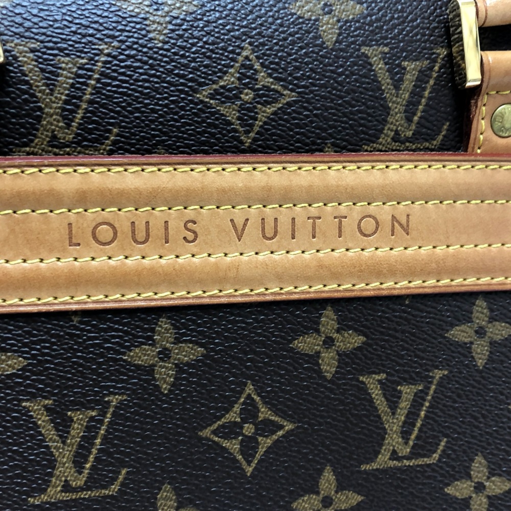 Louis Vuitton M50204 Special Order Monogram Tote Bag Mini Duffle Bag Shoulder Bag Hand Bag Brown GoldHardware