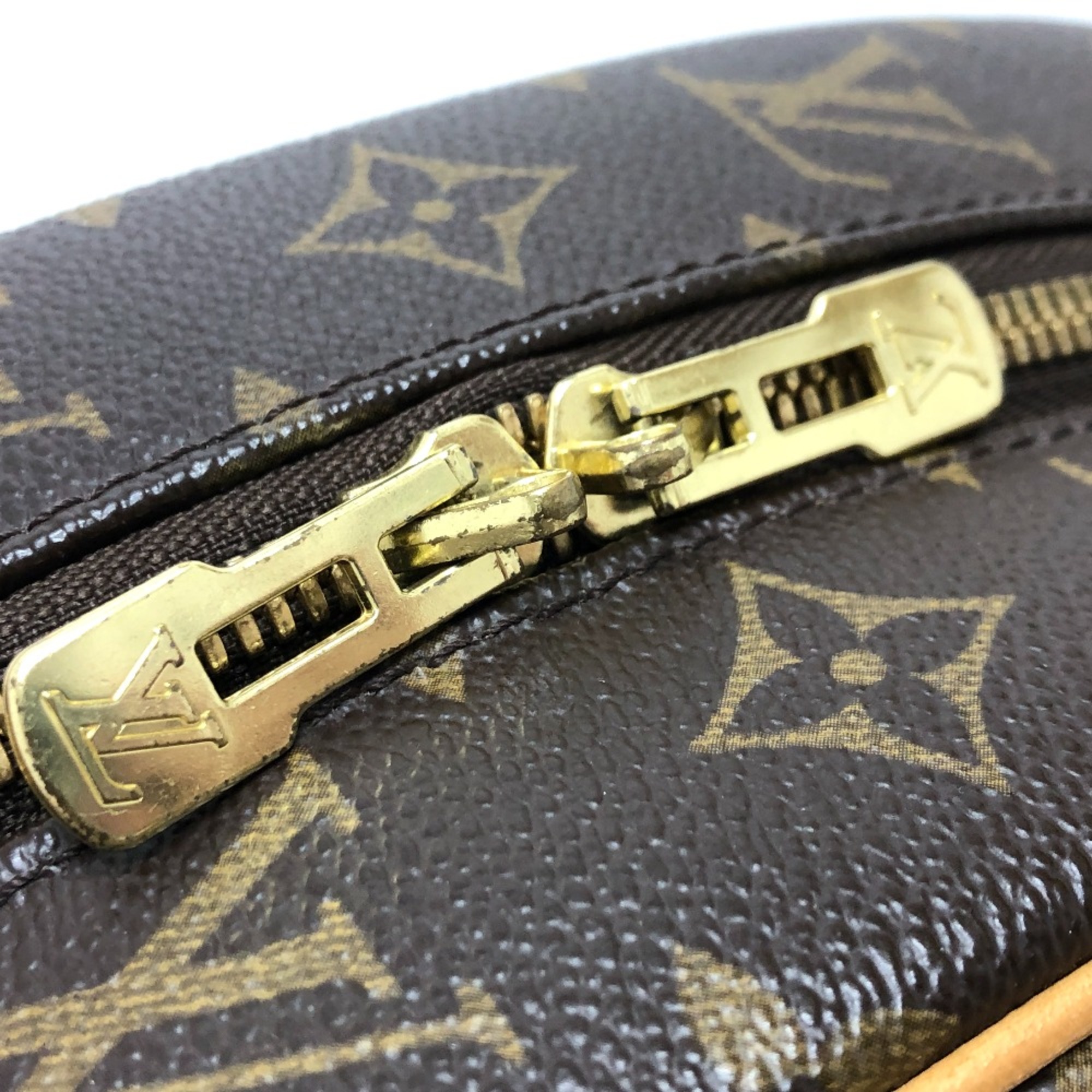 Louis Vuitton M50204 Special Order Monogram Tote Bag Mini Duffle Bag Shoulder Bag Hand Bag Brown GoldHardware