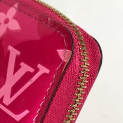 Louis Vuitton M90585 MonogramVernis 2021 Japan Exclusive Valentine's Day Exclusive Long Wallet pink