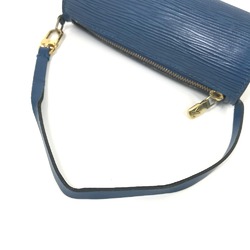 Louis Vuitton M52225 Epi With porch Shoulder Bag Toledo Blue blue