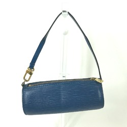 Louis Vuitton M52225 Epi With porch Shoulder Bag Toledo Blue blue