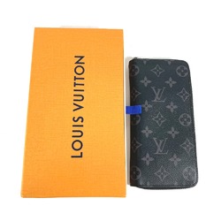 Louis Vuitton M62295 MonogramEclipse Zip Around Long Wallet Black