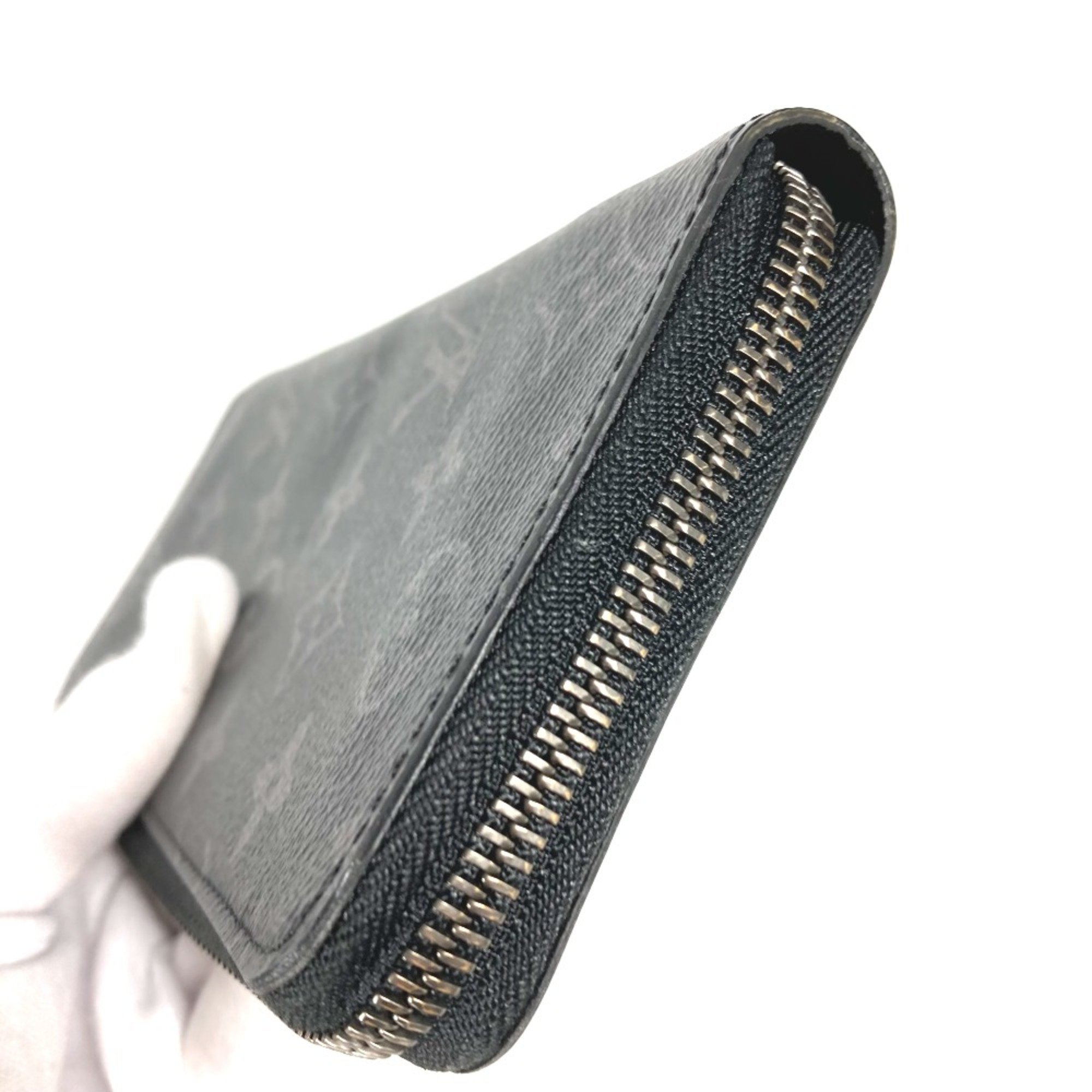 Louis Vuitton M62295 MonogramEclipse Zip Around Long Wallet Black