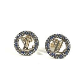 Louis Vuitton M01454 Rhinestone Accessories Pierce Gold blue