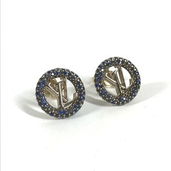 Louis Vuitton M01454 Rhinestone Accessories Pierce Gold blue