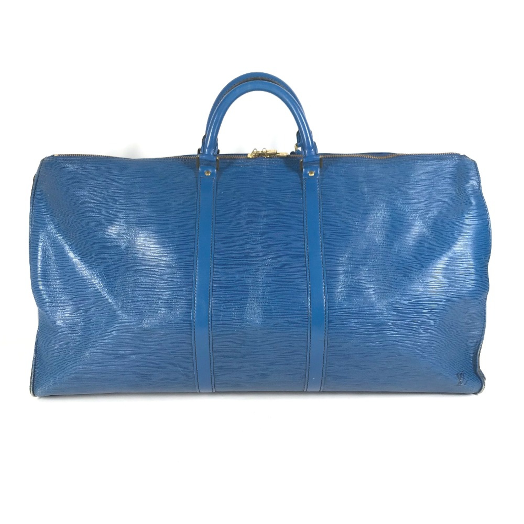 Louis Vuitton M42945 Epi Travel bag travel bag Duffle Bag Toledo Blue blue