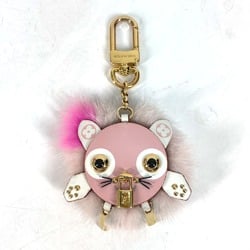 Louis Vuitton M63093 Bag Charm Key Holder pink