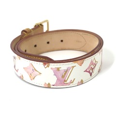 Louis Vuitton M9623V MonogramWatercolor belt Blanc White