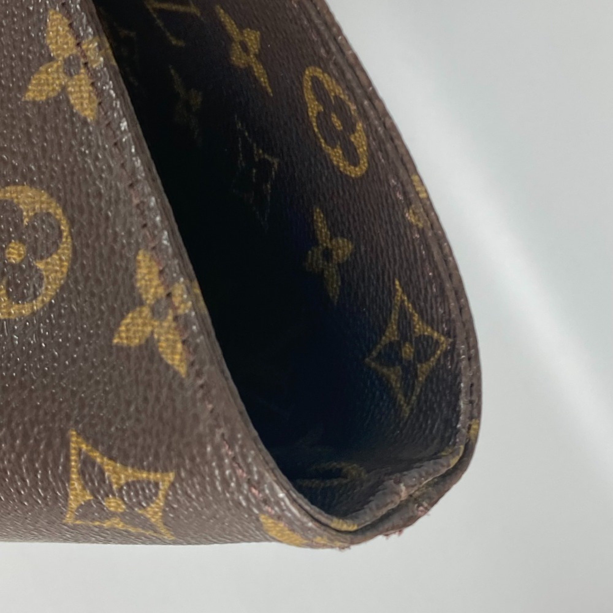 Louis Vuitton M51152 Monogram Tote Bag shawl Shoulder Bag Brown