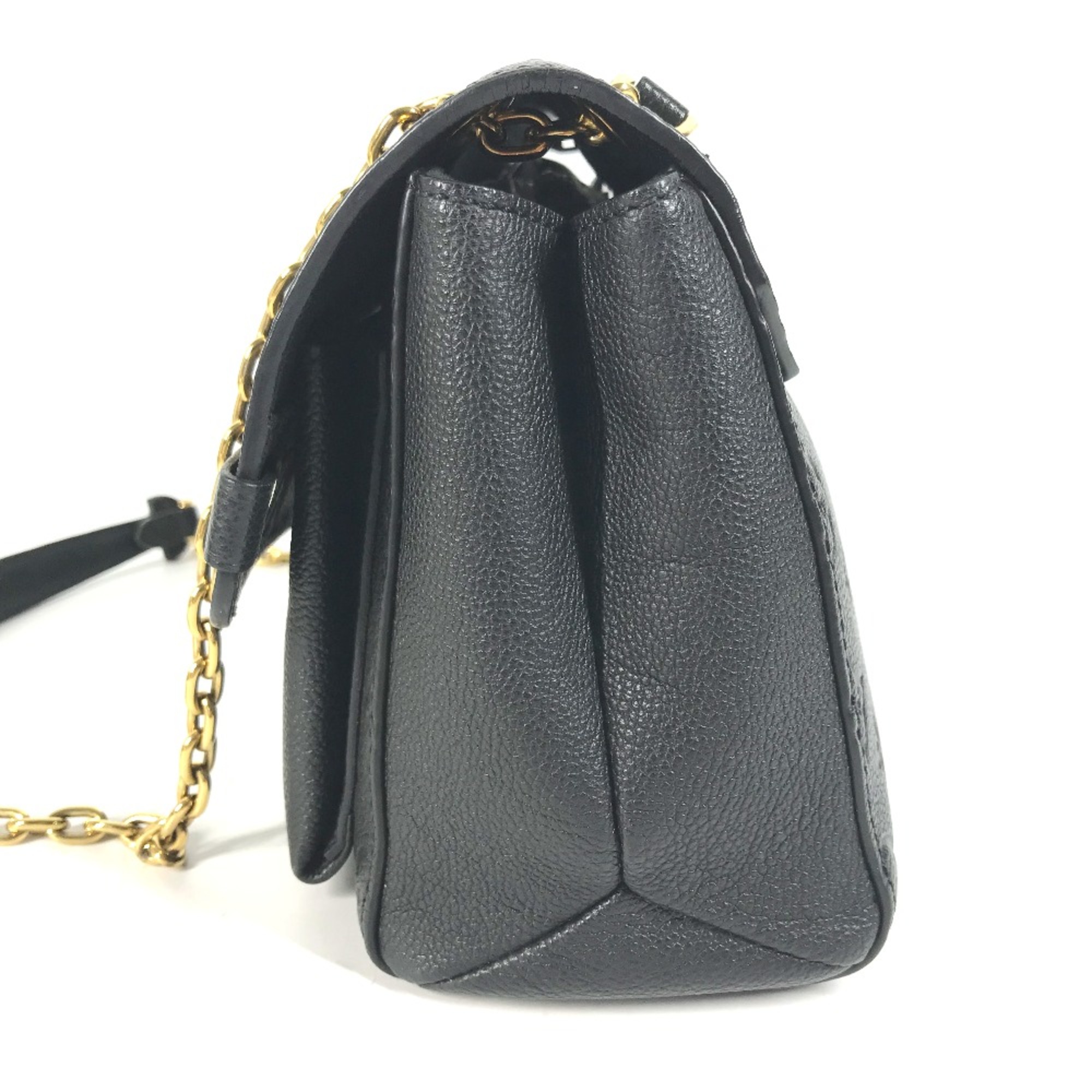 Louis Vuitton M44151 MonogramEmpreinte Double Chain Bag 2WAY Bag Shoulder Bag Noir Black