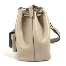 Louis Vuitton M57688 Hand Bag 2WAY Drawstring Bag Crossbody Shoulder Bag Sand Beige Beige