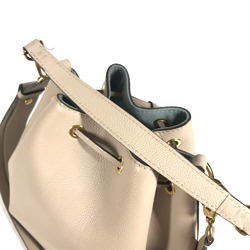 Louis Vuitton M57688 Hand Bag 2WAY Drawstring Bag Crossbody Shoulder Bag Sand Beige Beige