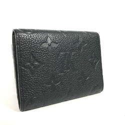 Louis Vuitton M58456 MonogramEmpreinte Business Card Holder Pass Case Card Case Noir Black