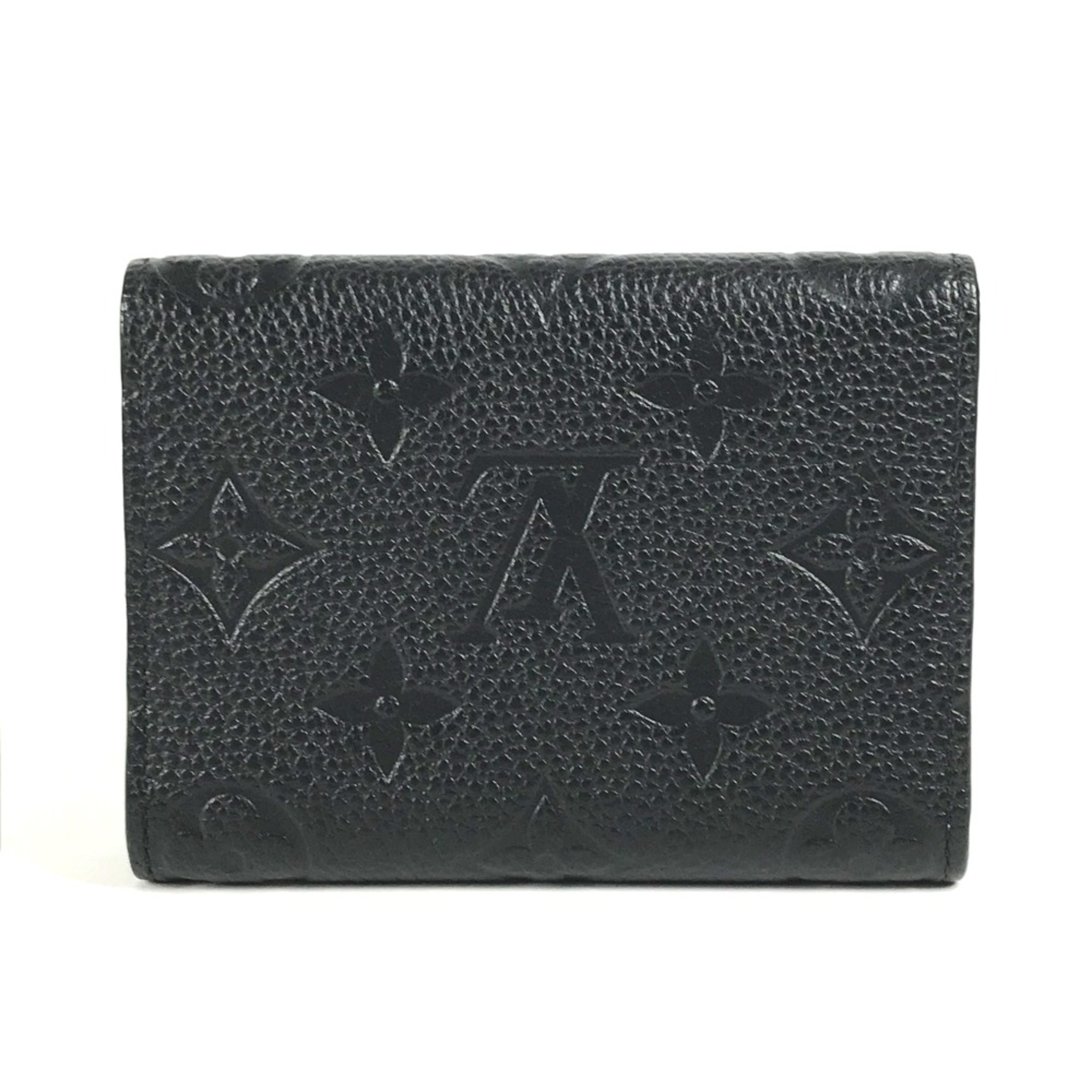 Louis Vuitton M58456 MonogramEmpreinte Business Card Holder Pass Case Card Case Noir Black