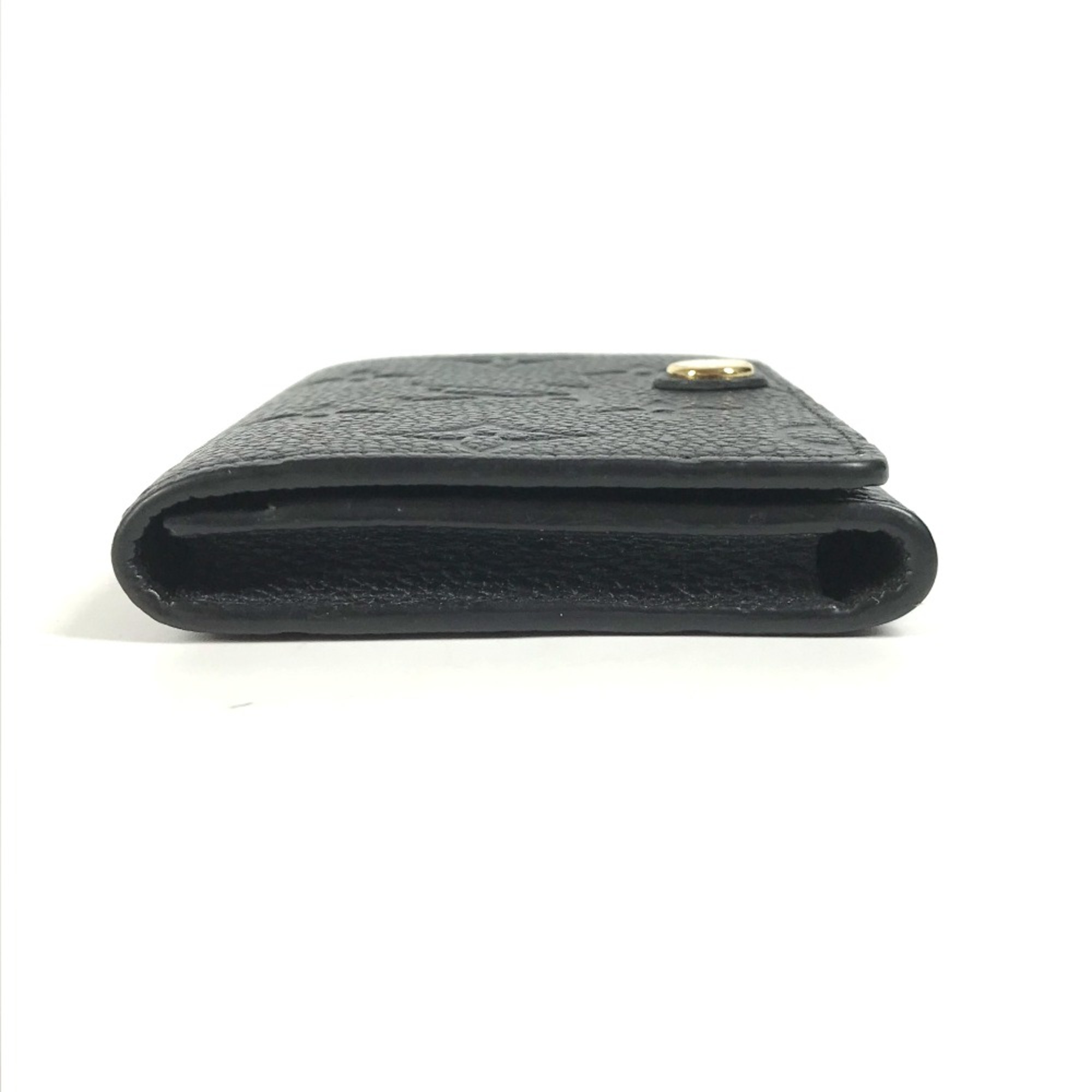 Louis Vuitton M58456 MonogramEmpreinte Business Card Holder Pass Case Card Case Noir Black