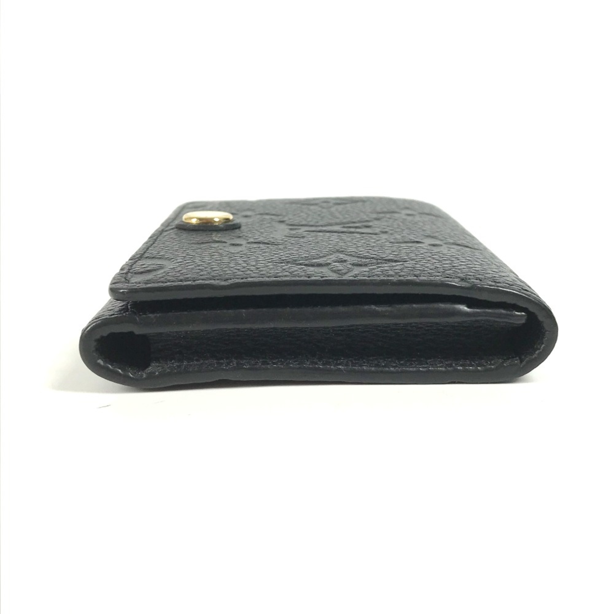 Louis Vuitton M58456 MonogramEmpreinte Business Card Holder Pass Case Card Case Noir Black